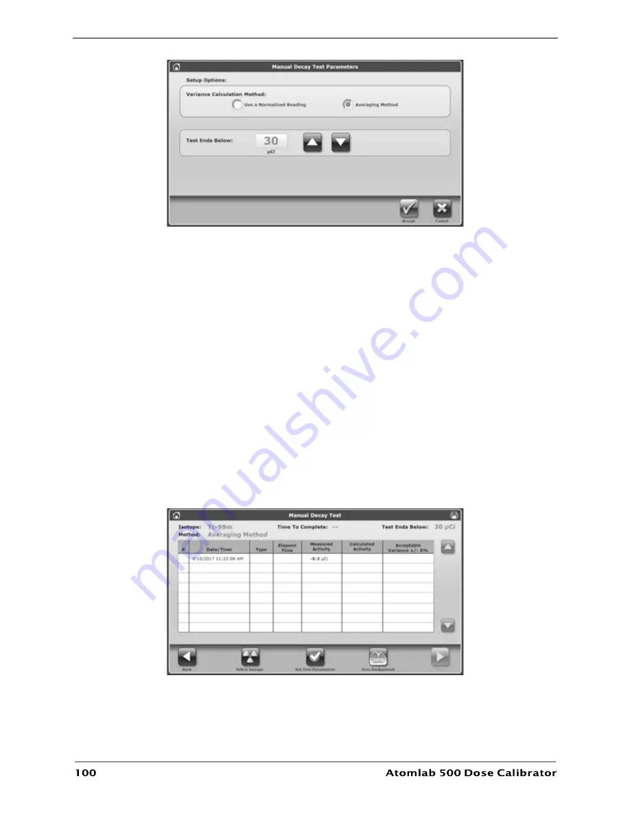 biodex ATOMLAB 500 Operation And Service Manual Download Page 100