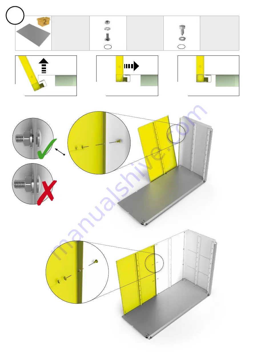 Biohort HighBoard 160 Assembly Manual Download Page 6