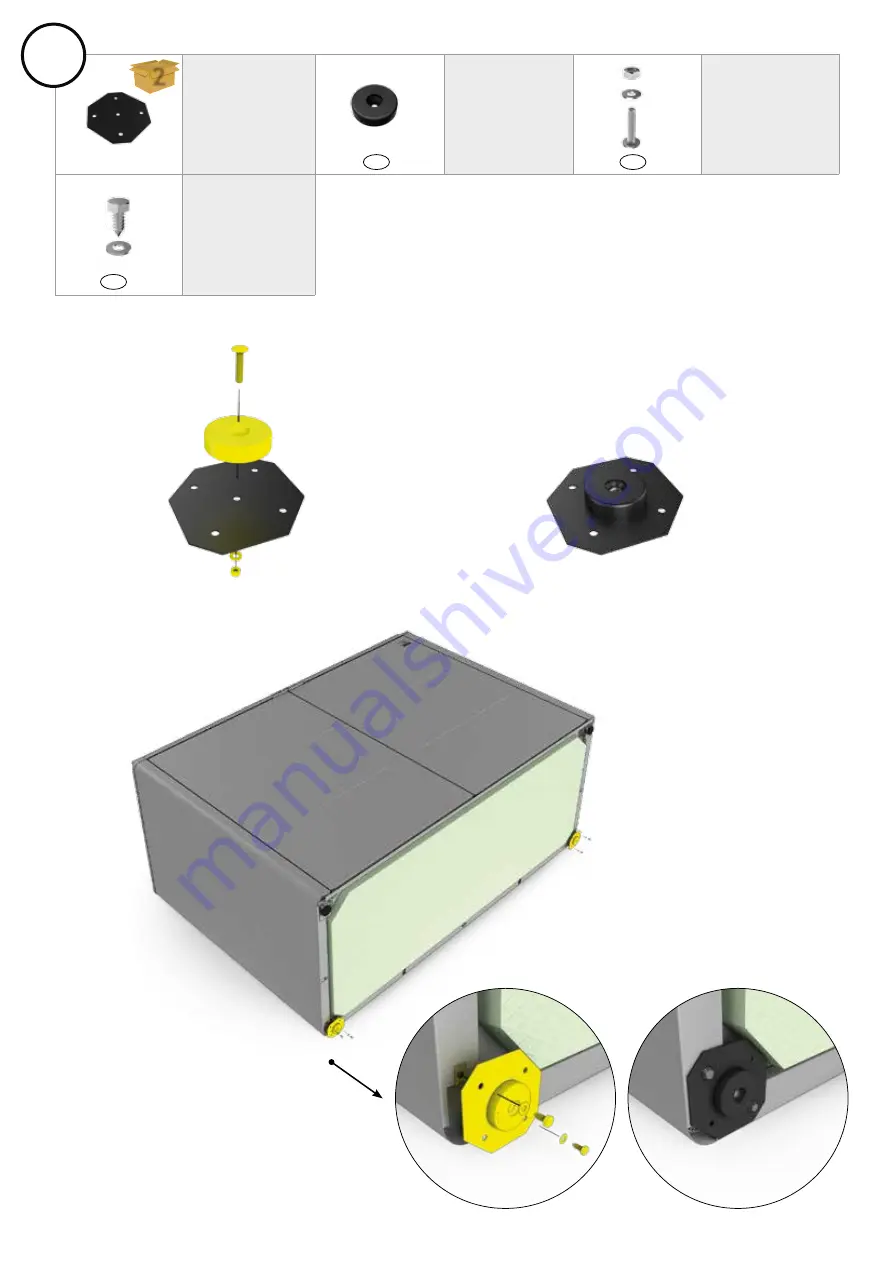 Biohort HighBoard 160 Assembly Manual Download Page 17