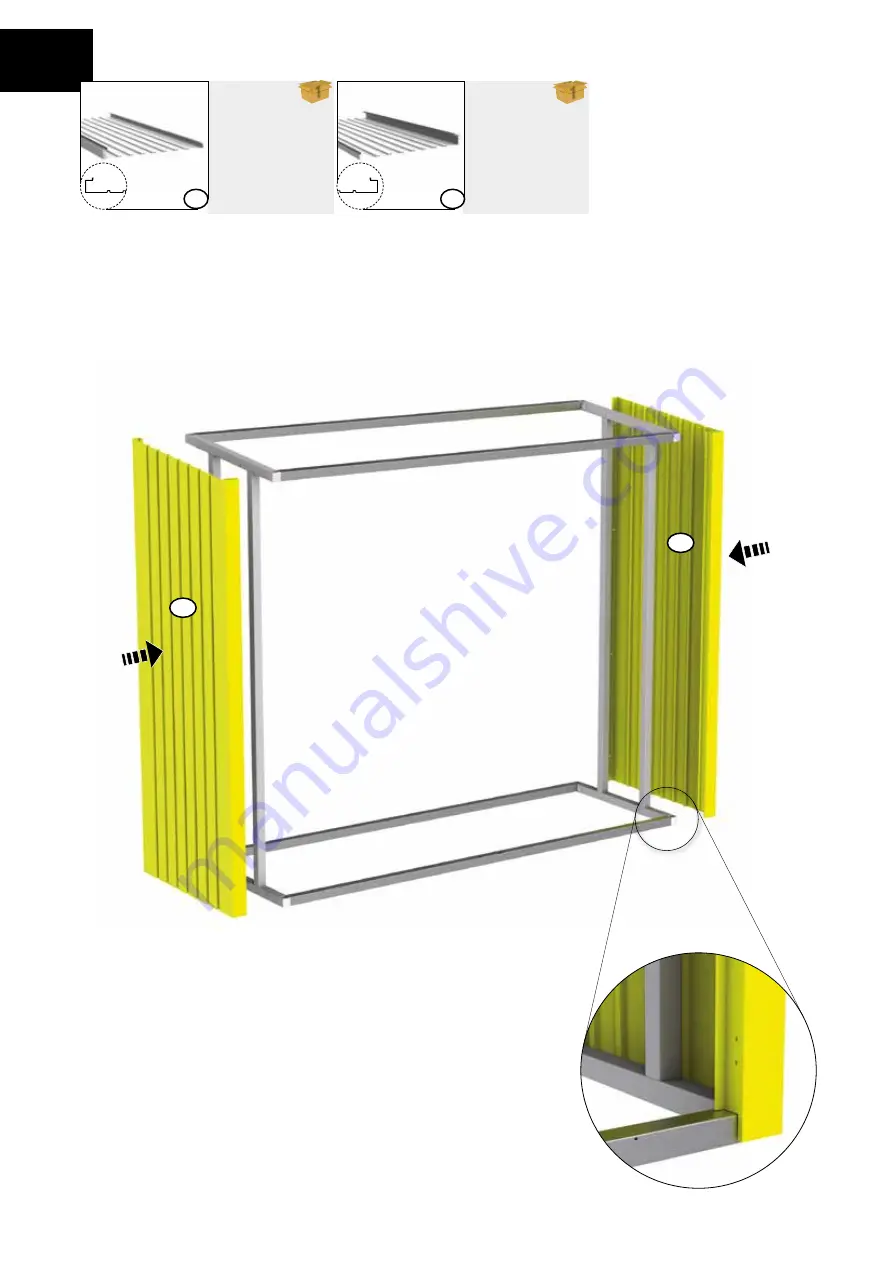 Biohort WoodStock Assembly Manual Download Page 8