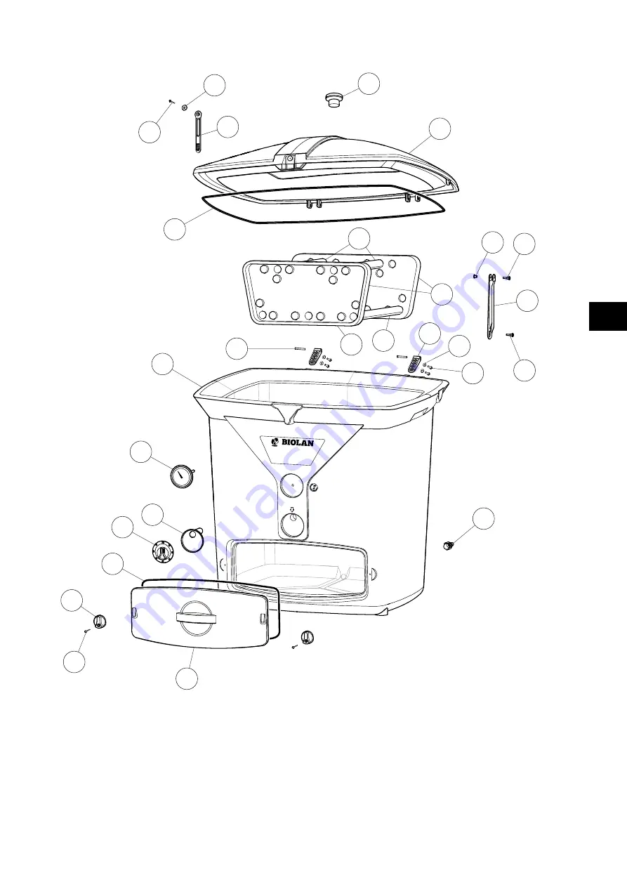 BIOLAN COMPOSTER 550 Скачать руководство пользователя страница 29