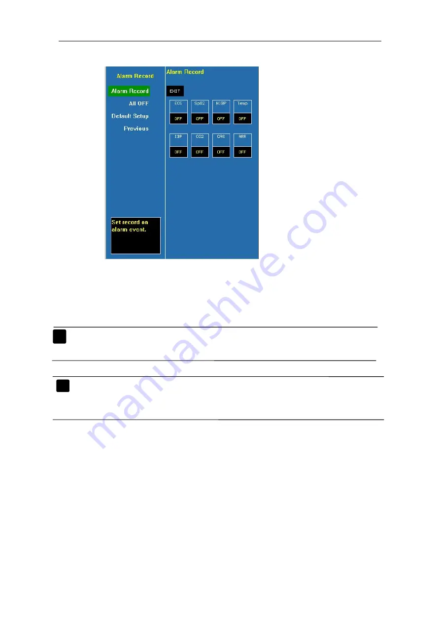 Biolight M8000AVET User Manual Download Page 124