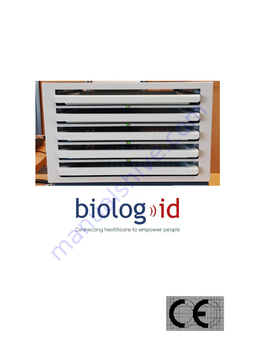 biolog id SMART STORAGE AGITATOR 30 Скачать руководство пользователя страница 1