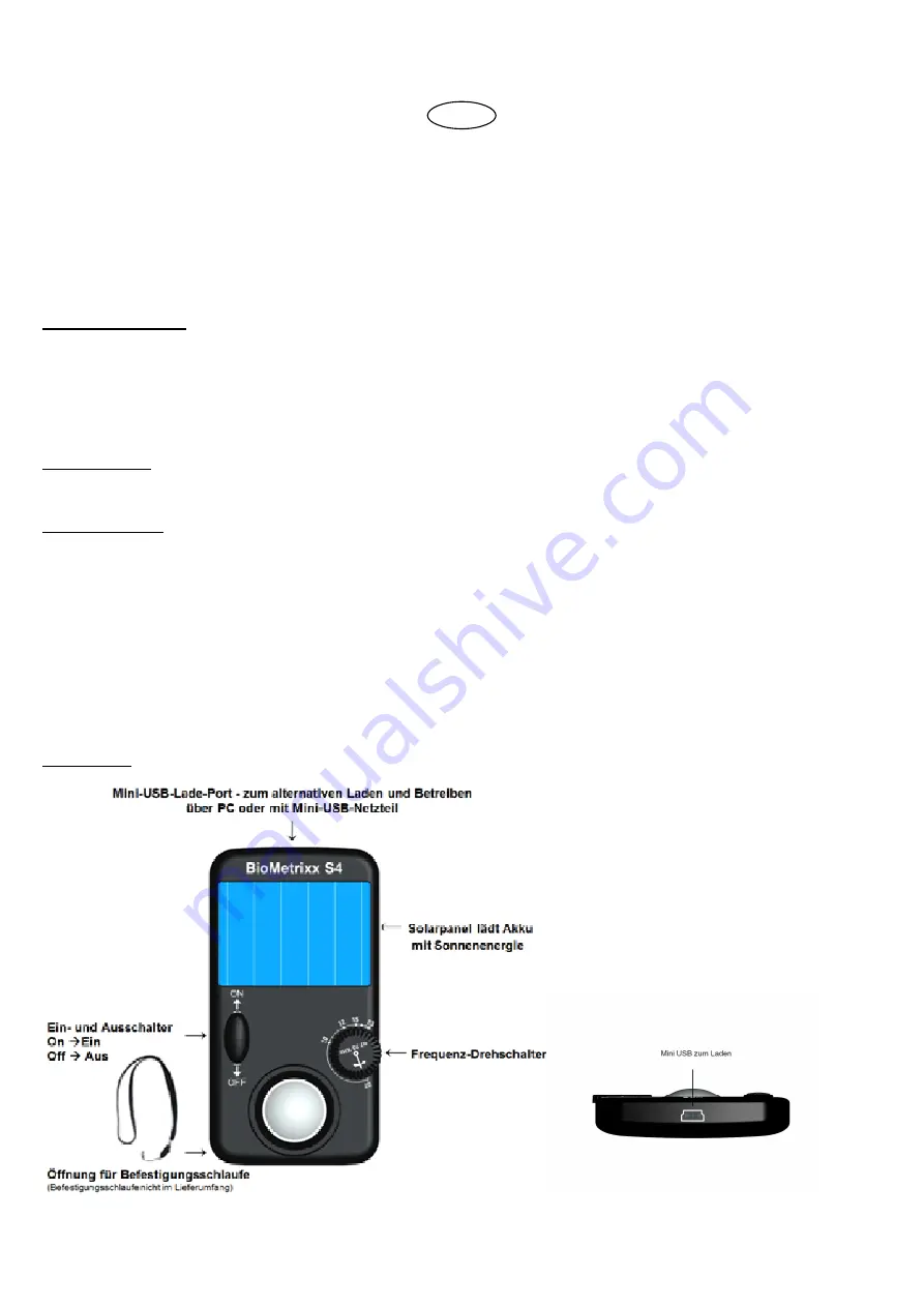 BioMetrixx S4 Скачать руководство пользователя страница 1