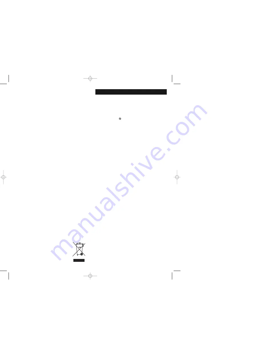 Bionaire BEF5000 -  2 Instruction Manual Download Page 42