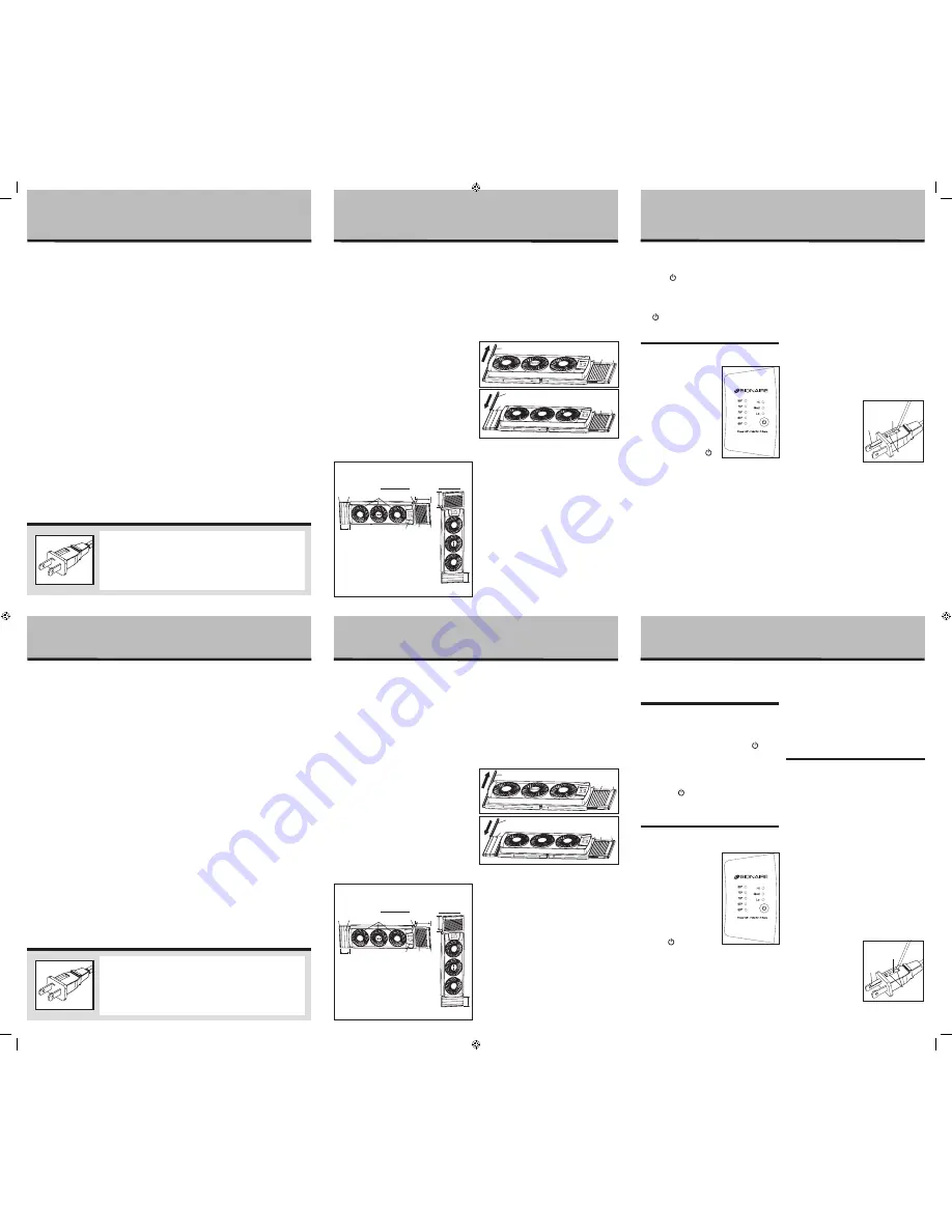 Bionaire BWF0522E Instruction Leaflet Download Page 2