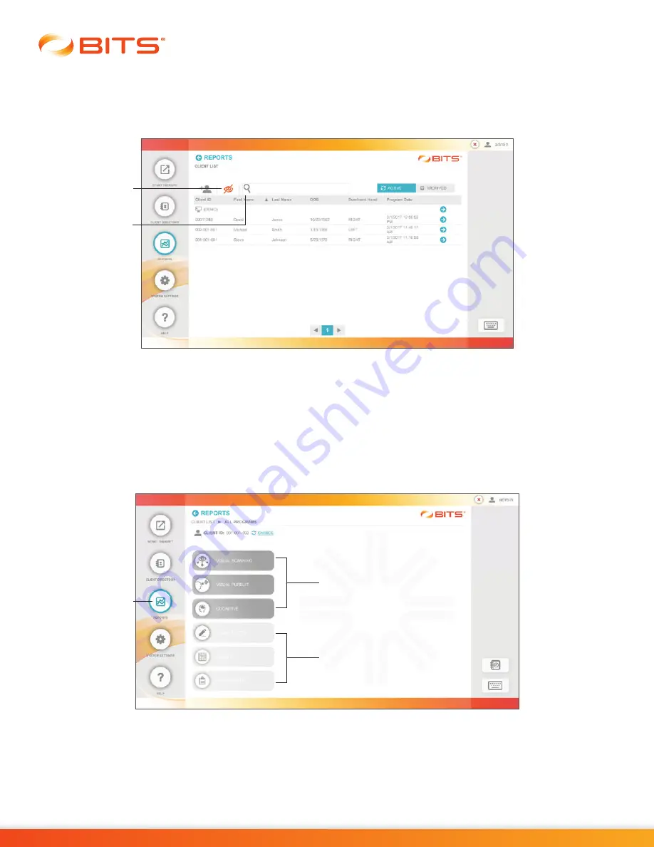 Bioness BITS Clinicians Manual Download Page 103