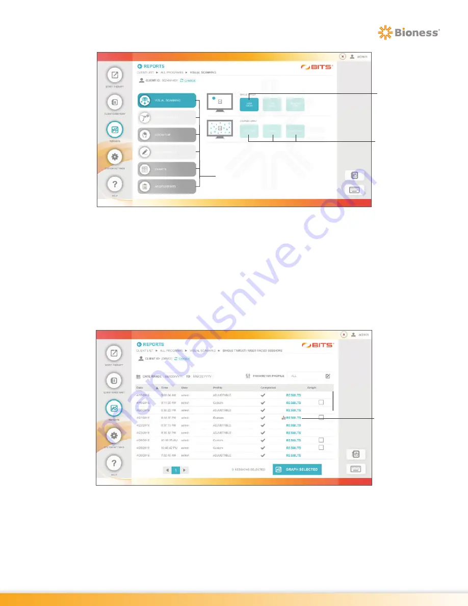 Bioness BITS Clinicians Manual Download Page 104