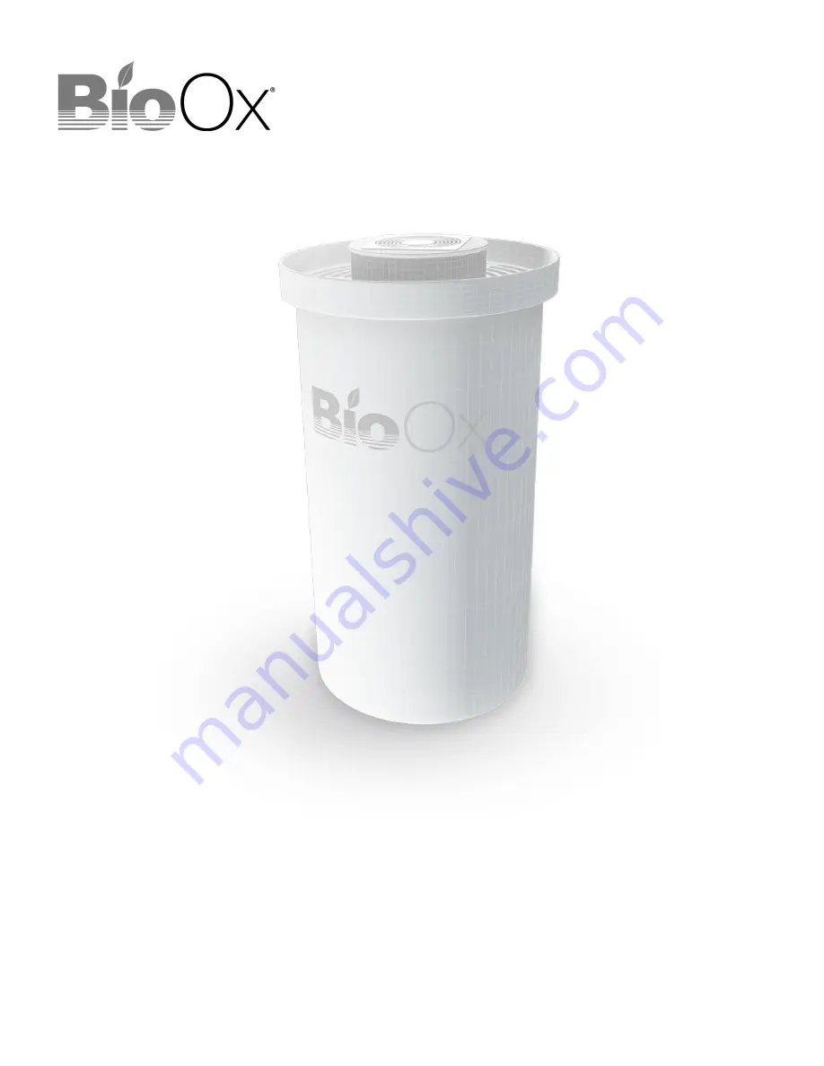 BioOx Reactor 300 Manual Download Page 1