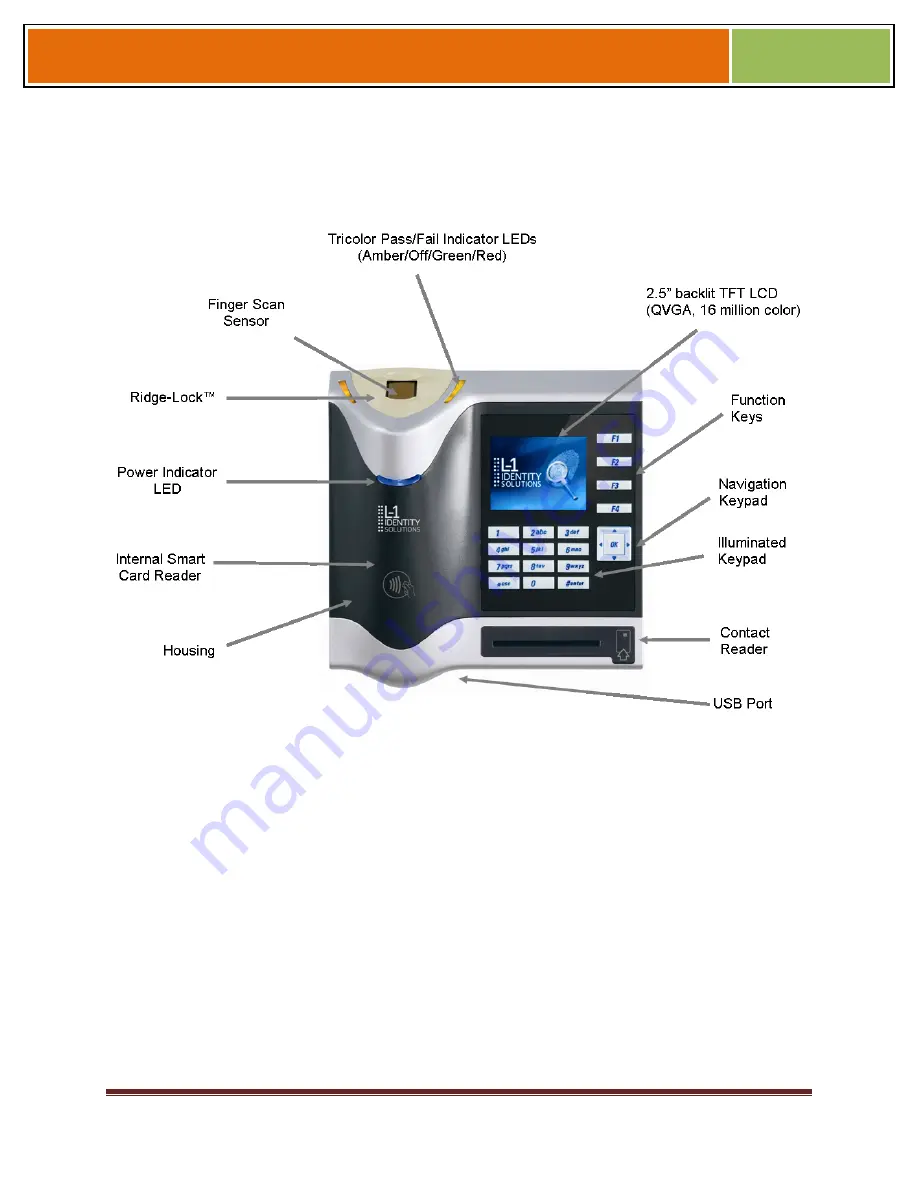 bioscrypt V-Flex 4G Installation Manual Download Page 5