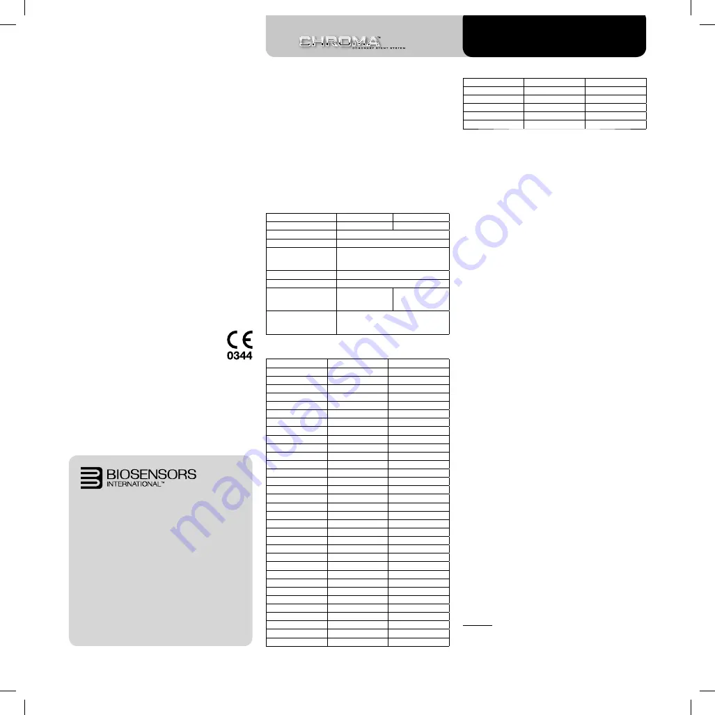 BIOSENSORS BCR-2209 Скачать руководство пользователя страница 65