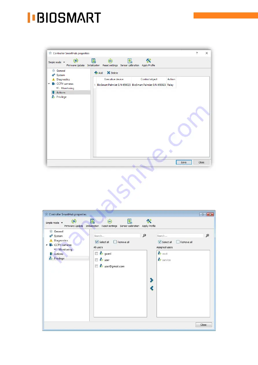 BioSmart BioSmart PalmJet Operation Manual Download Page 26