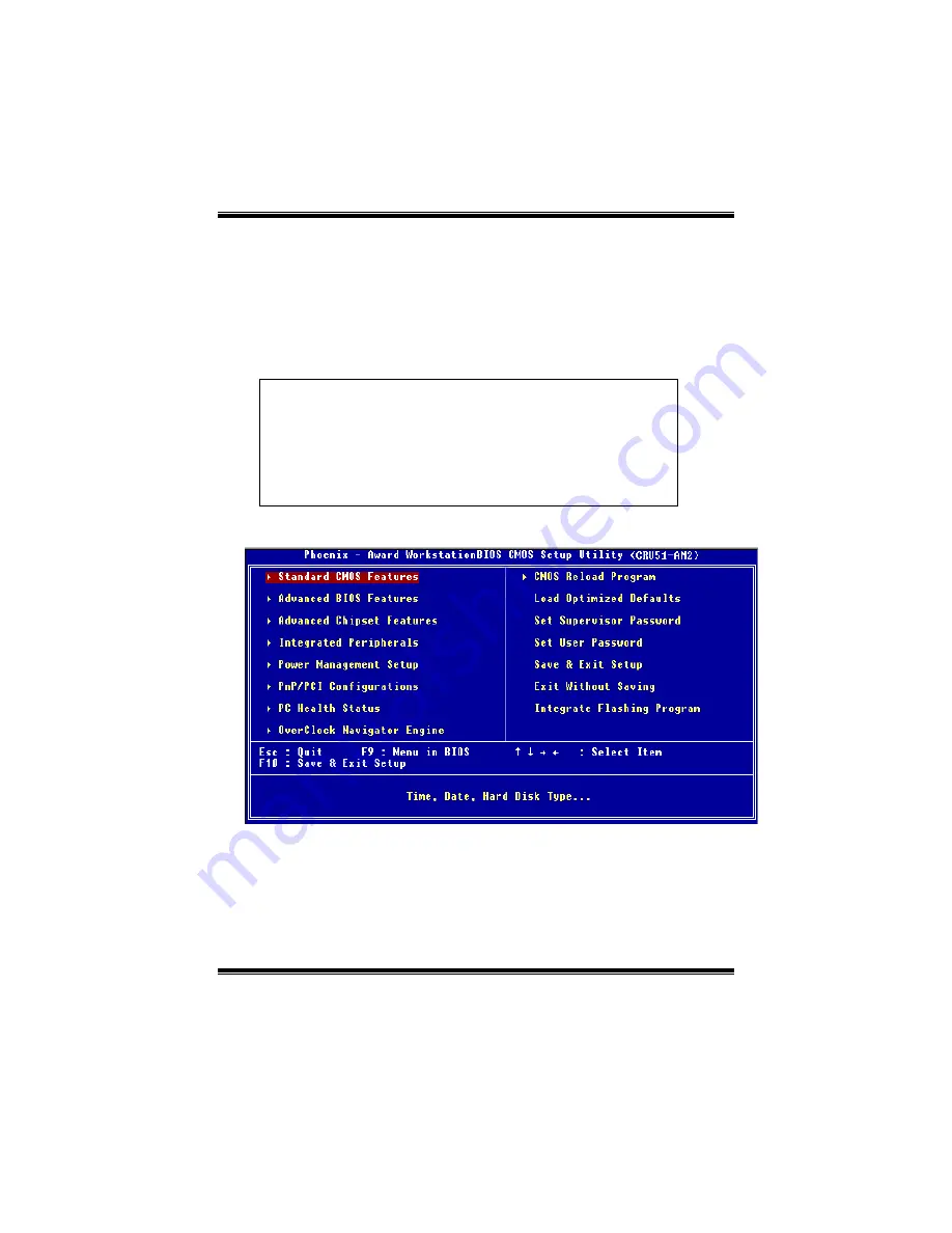 Biostar 6100 AM2 Setup Manual Download Page 61