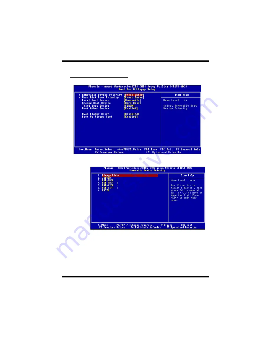 Biostar 6100 AM2 Setup Manual Download Page 107