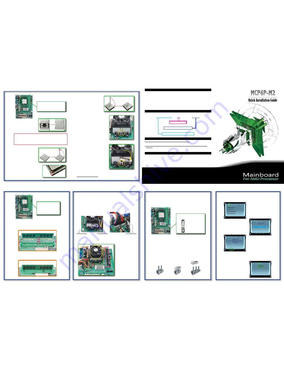 Biostar MCP6P-M2 Quick Installation Manual Download Page 2