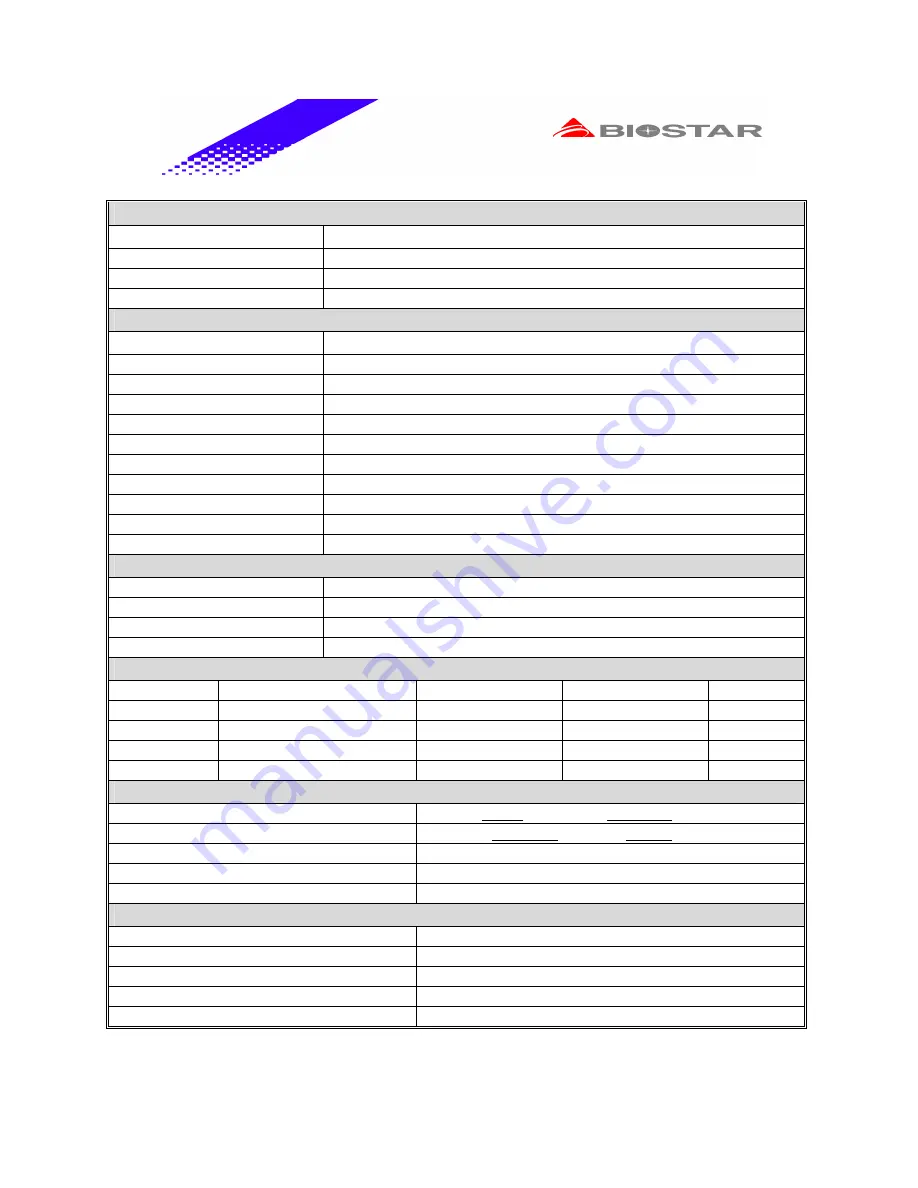 Biostar P4 TSV Скачать руководство пользователя страница 4