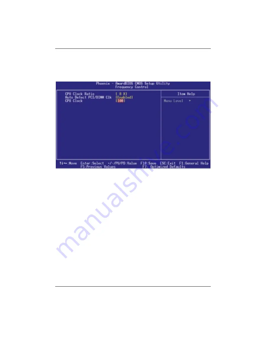 Biostar U8569 Bios Setup Manual Download Page 30