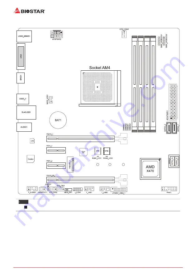 Biostar X470GTQ Скачать руководство пользователя страница 6