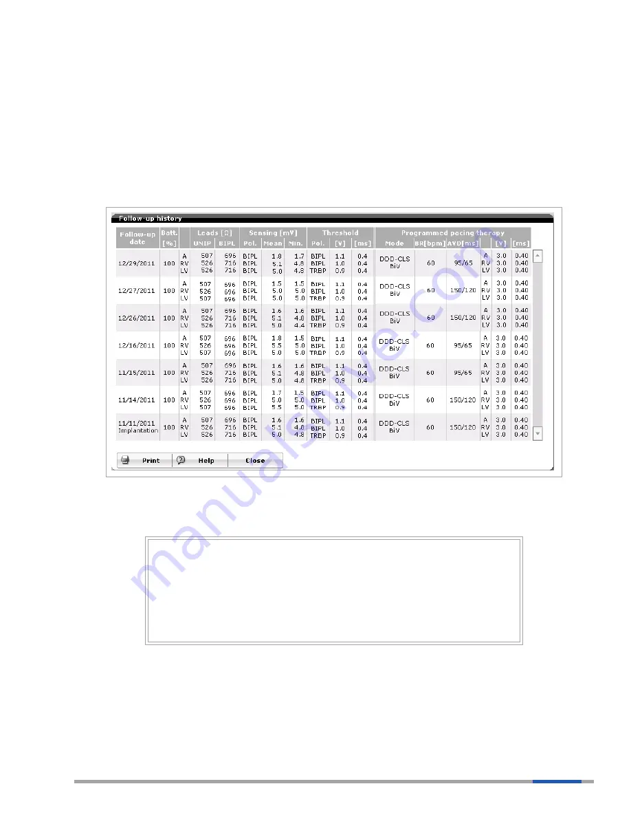 BIOTRONIK Evia HF Technical Manual Download Page 113