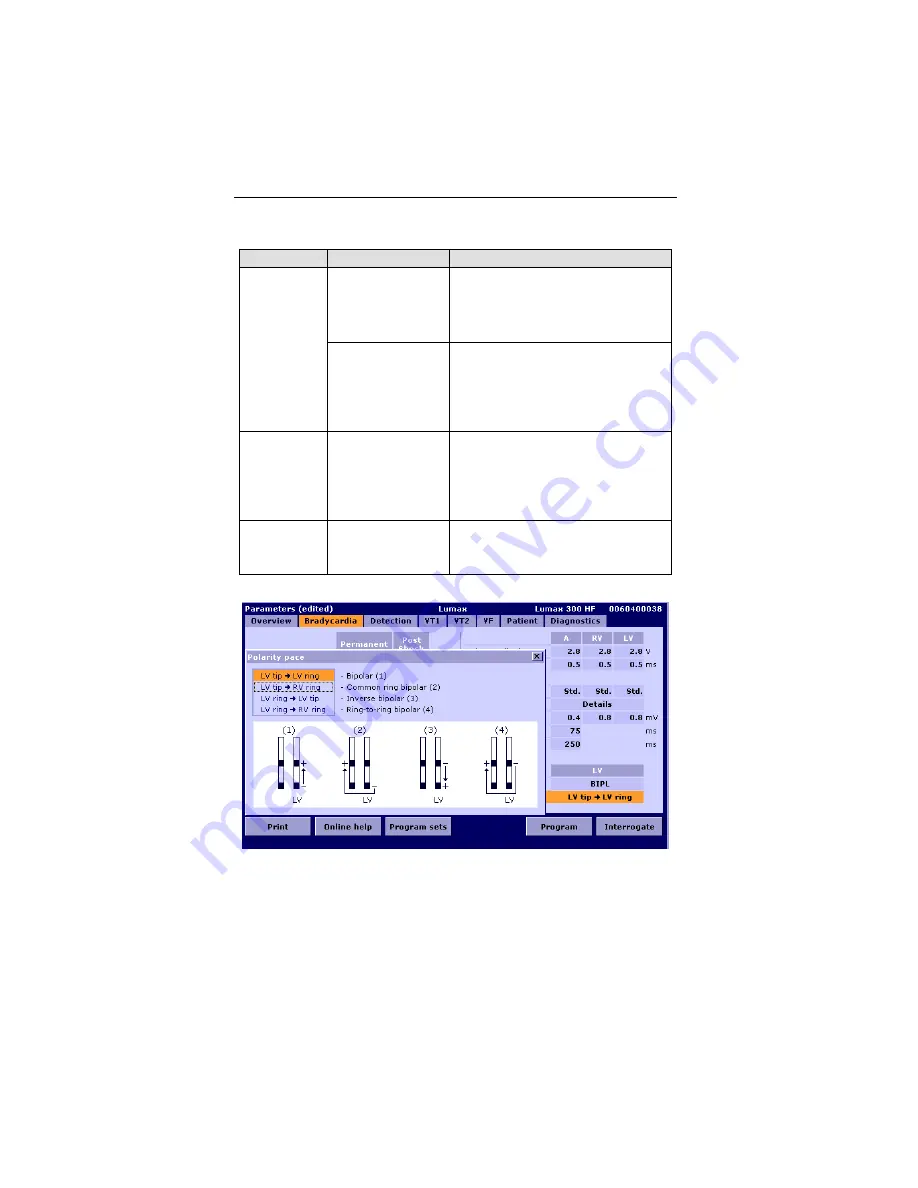 BIOTRONIK Lumax DR ICD Series Technical Manual Download Page 63