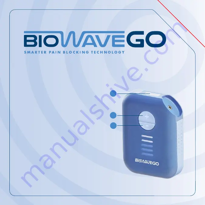 Biowave BioWaveGO Скачать руководство пользователя страница 1