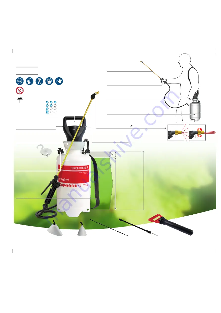 Birchmeier Accu Star 8 Instructions For Use Manual Download Page 3