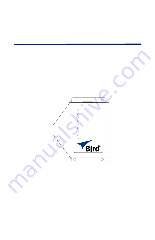 BIRD 6150-ALM-03 Operation Manual Download Page 10