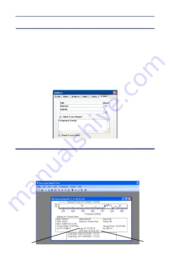 BIRD SignalHawk SH-36S-PC Operation Manual Download Page 91