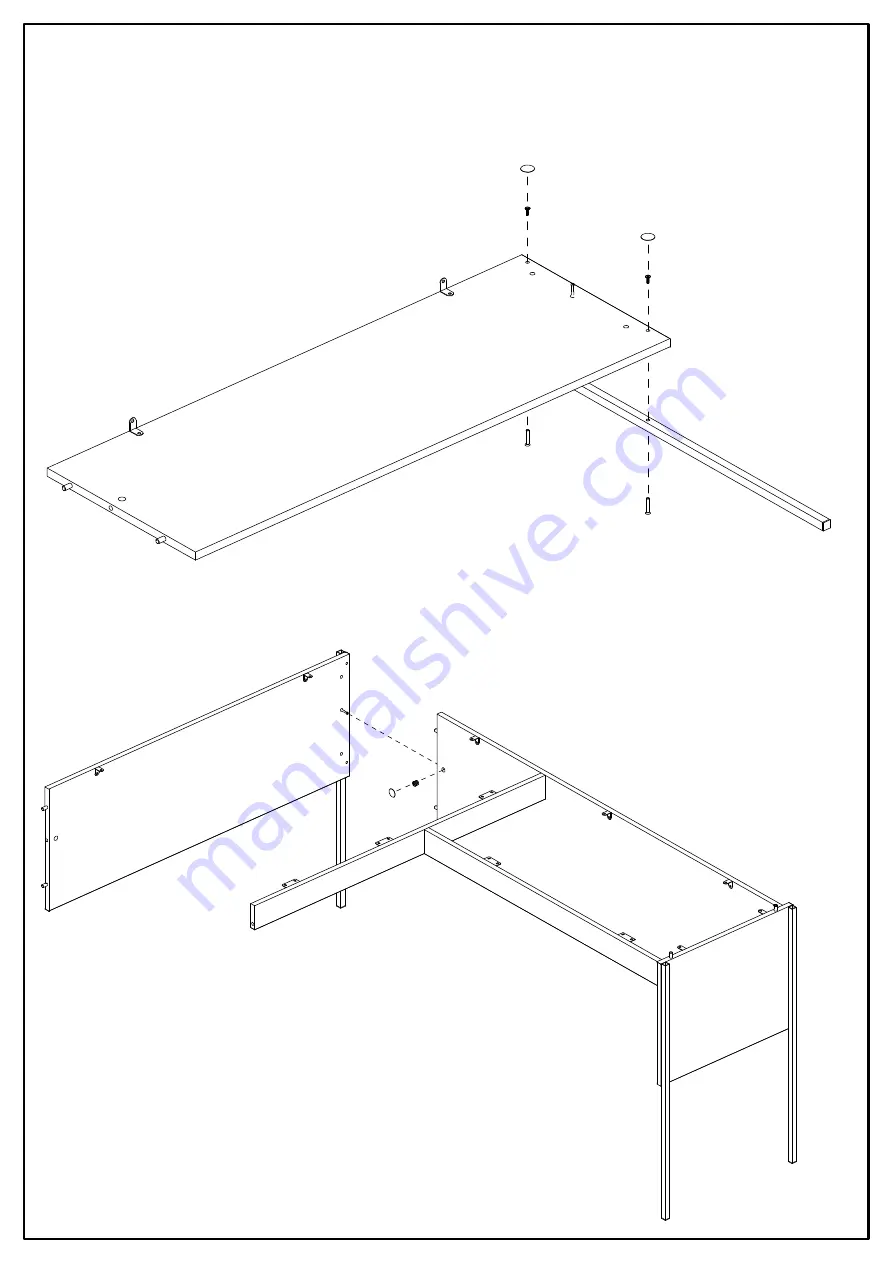 Birlea OPUS CORNER STUDY DESK Скачать руководство пользователя страница 10