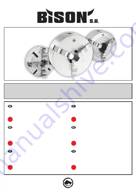 Bison 3105 Instruction Manual Download Page 1