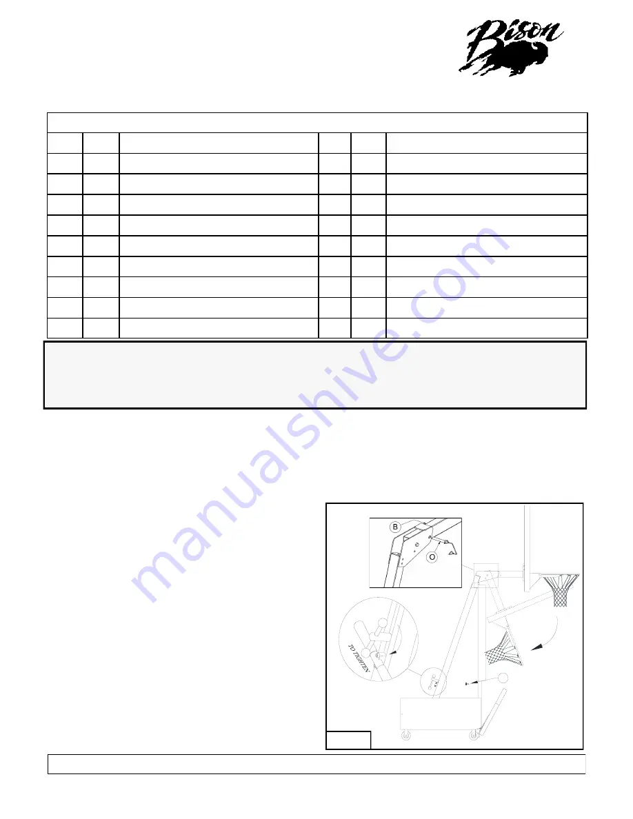 Bison BA832 Instruction Manual Download Page 1