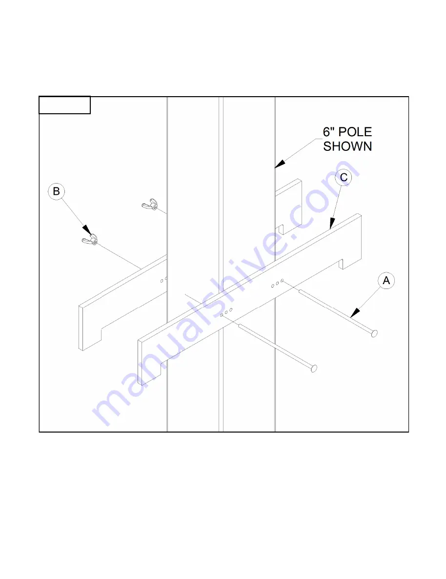 Bison DIRECT BURY SQUARE BASKETBALL Installation Instructions Download Page 2