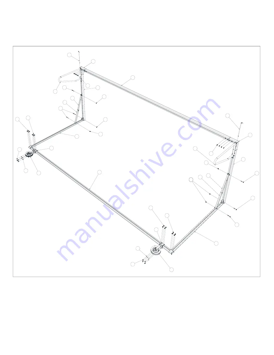 Bison Fold and Store Portable ShootOut Soccer Goals Instruction And Safe Use Manual Download Page 7