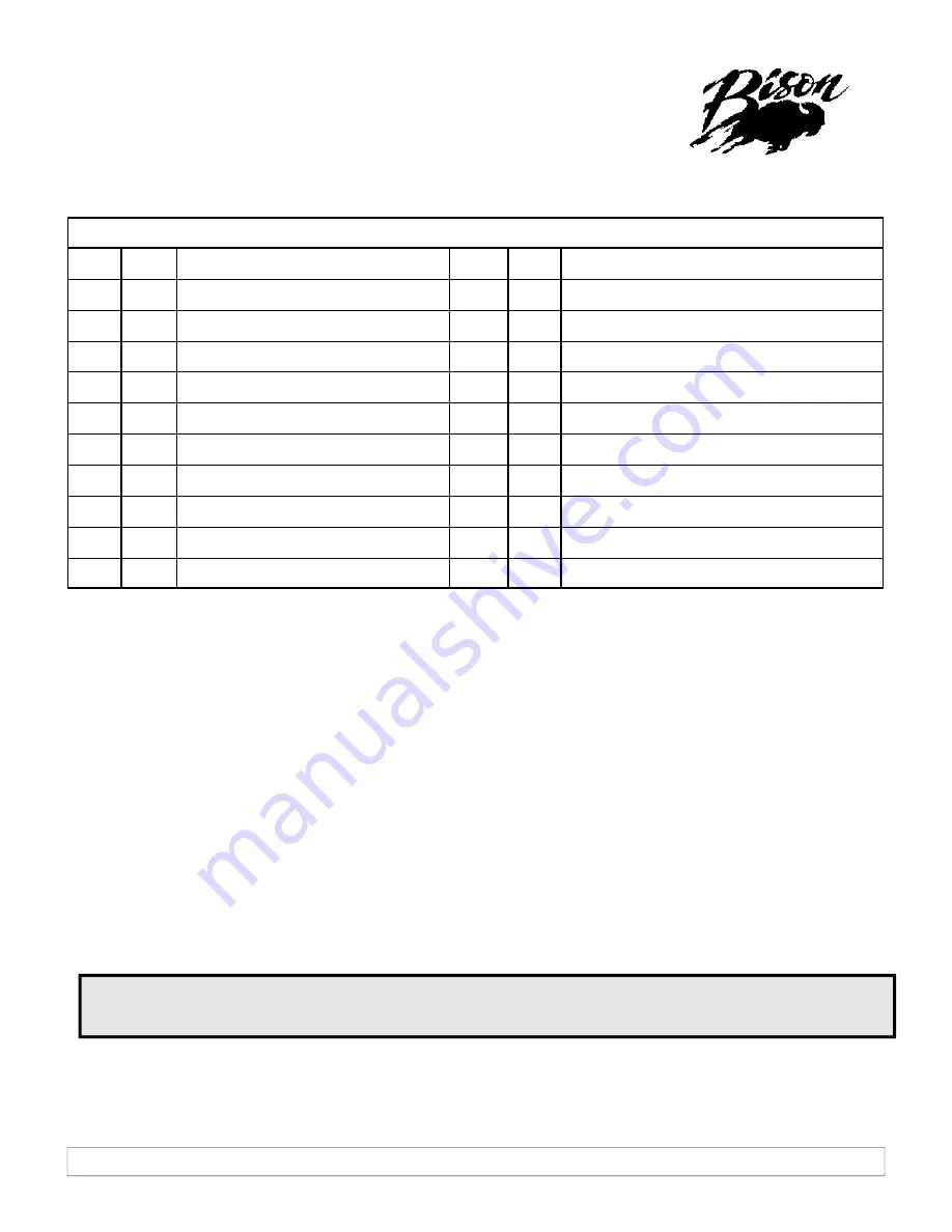 Bison ShootOut Combo SC2480IGAFB Instruction Manual Download Page 4