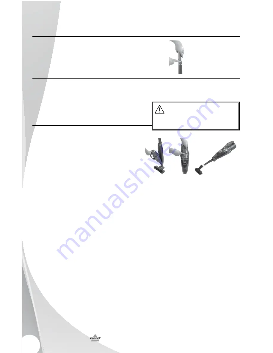 Bissell 1189 SERIES Скачать руководство пользователя страница 6