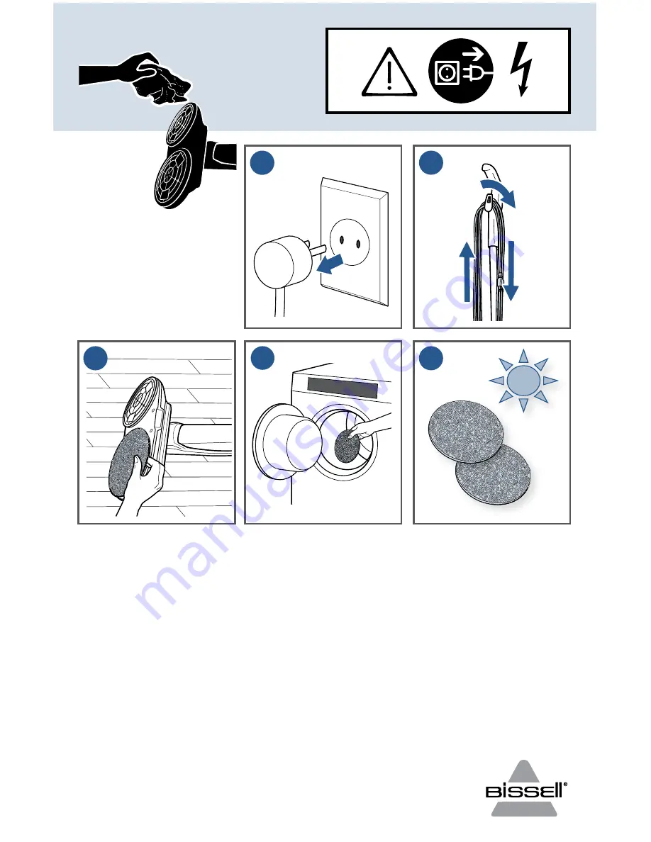 Bissell 20522 User Manual Download Page 8