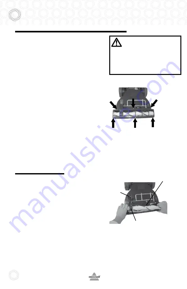 Bissell 89Q9/18Z6 series Скачать руководство пользователя страница 12