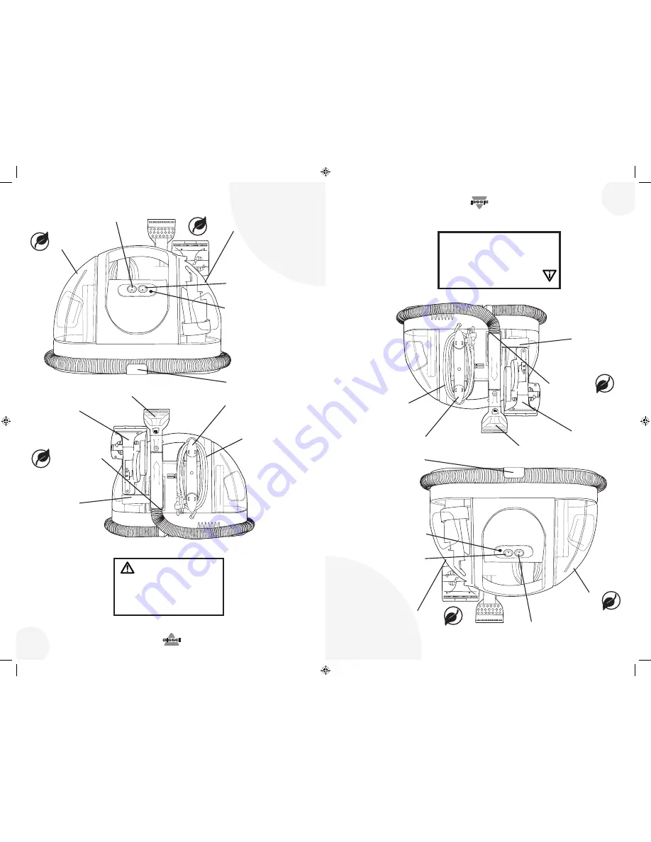 Bissell Auto Care Proheat 1425 SERIES User Manual Download Page 4