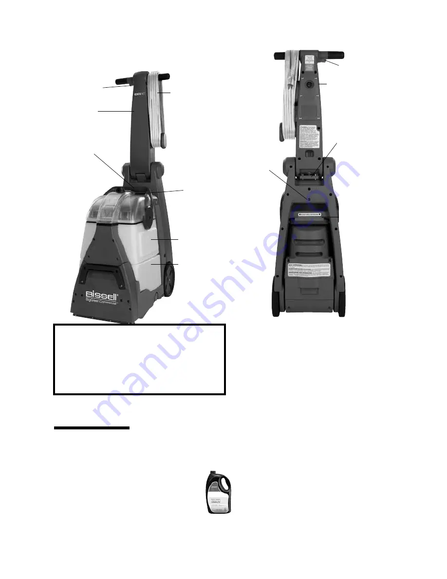 Bissell BigGreen Commercial BG10 Скачать руководство пользователя страница 4