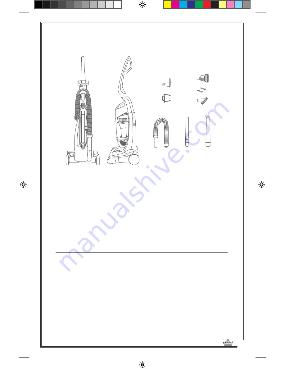 Bissell CLEANVIEW 1320 SERIES User Manual Download Page 3