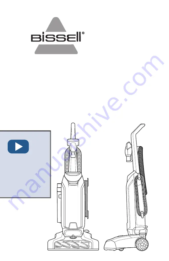 Bissell Cleanview 20191 Series User Manual Download Page 1