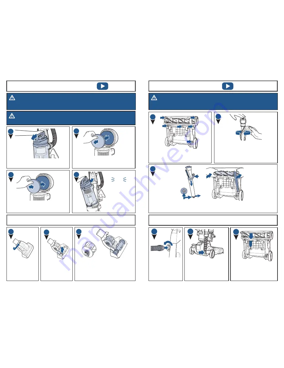 Bissell CLEANVIEW SWIVEL PET REWIND Скачать руководство пользователя страница 5