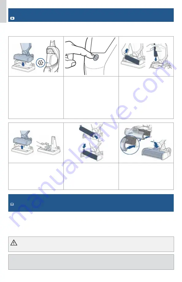 Bissell CROSSWAVE CORDLESS MAX 2596 Series Скачать руководство пользователя страница 10