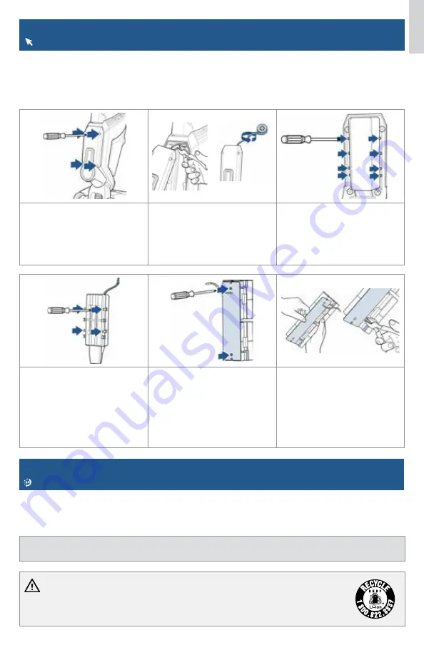 Bissell CROSSWAVE CORDLESS MAX 2596 Series Скачать руководство пользователя страница 11