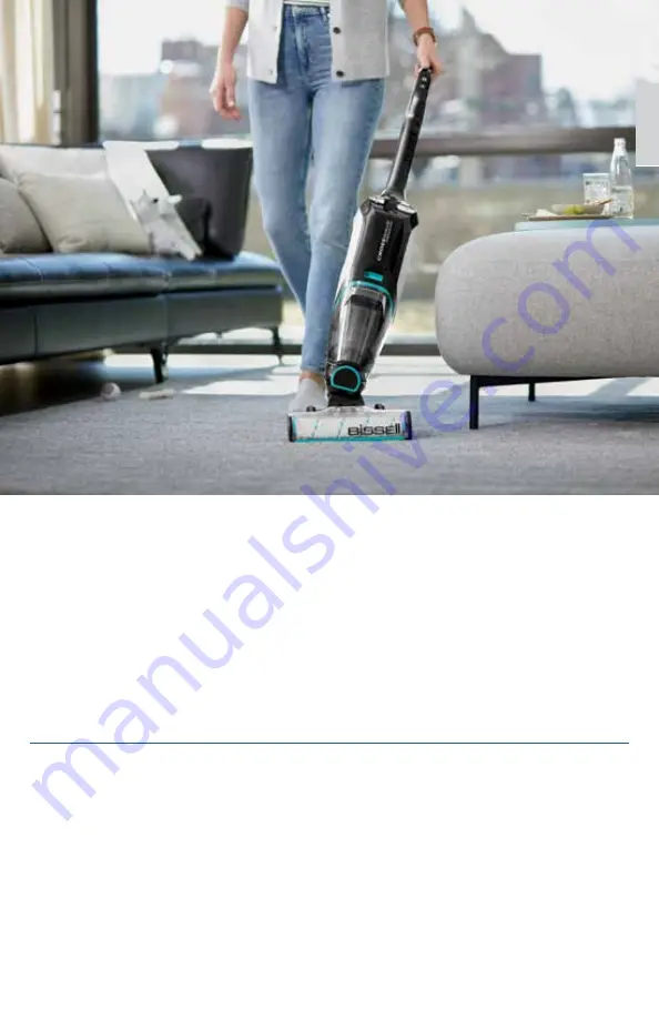 Bissell CROSSWAVE CORDLESS MAX 2596 Series Manual Download Page 15