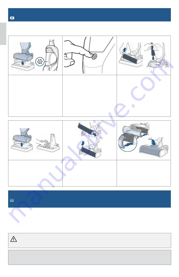 Bissell CROSSWAVE CORDLESS MAX 2596 Series Скачать руководство пользователя страница 22