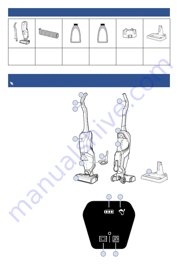 Bissell CrossWave Cordless Max 2765F Скачать руководство пользователя страница 4