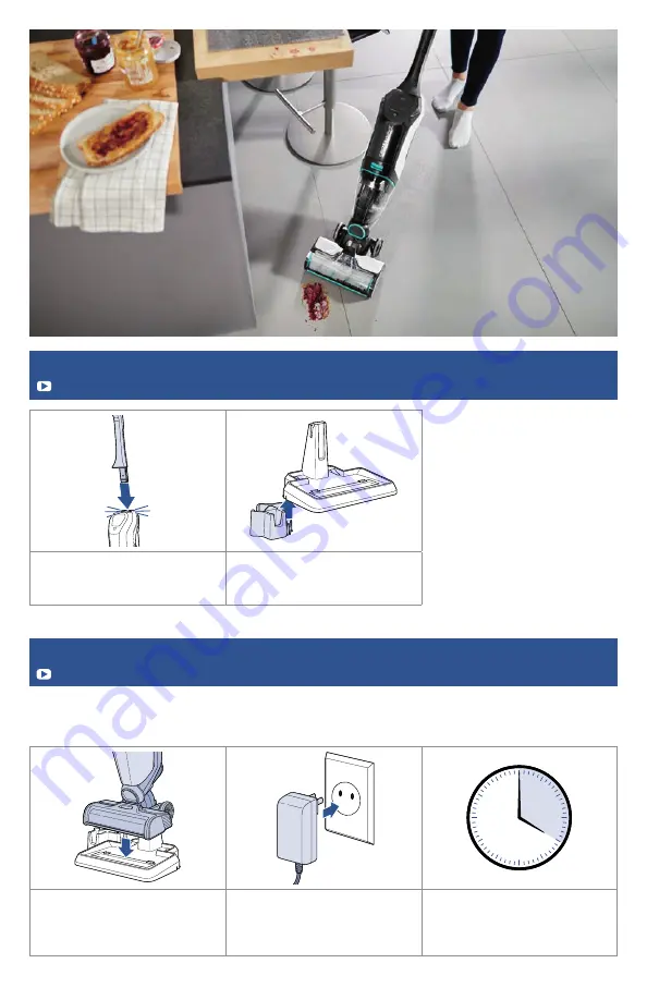 Bissell CrossWave Cordless Max 2765F Скачать руководство пользователя страница 5