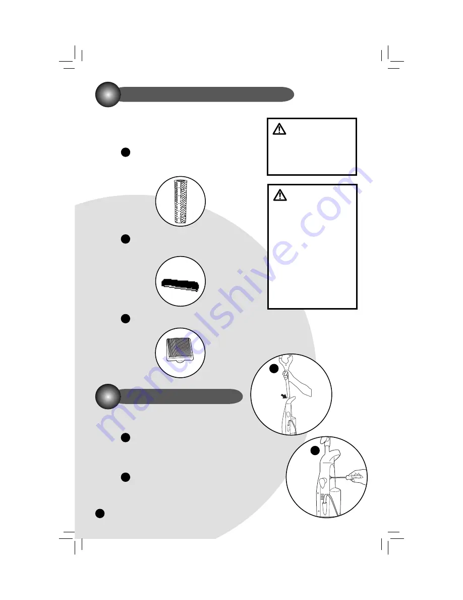 Bissell FLIP-IT User Manual Download Page 6