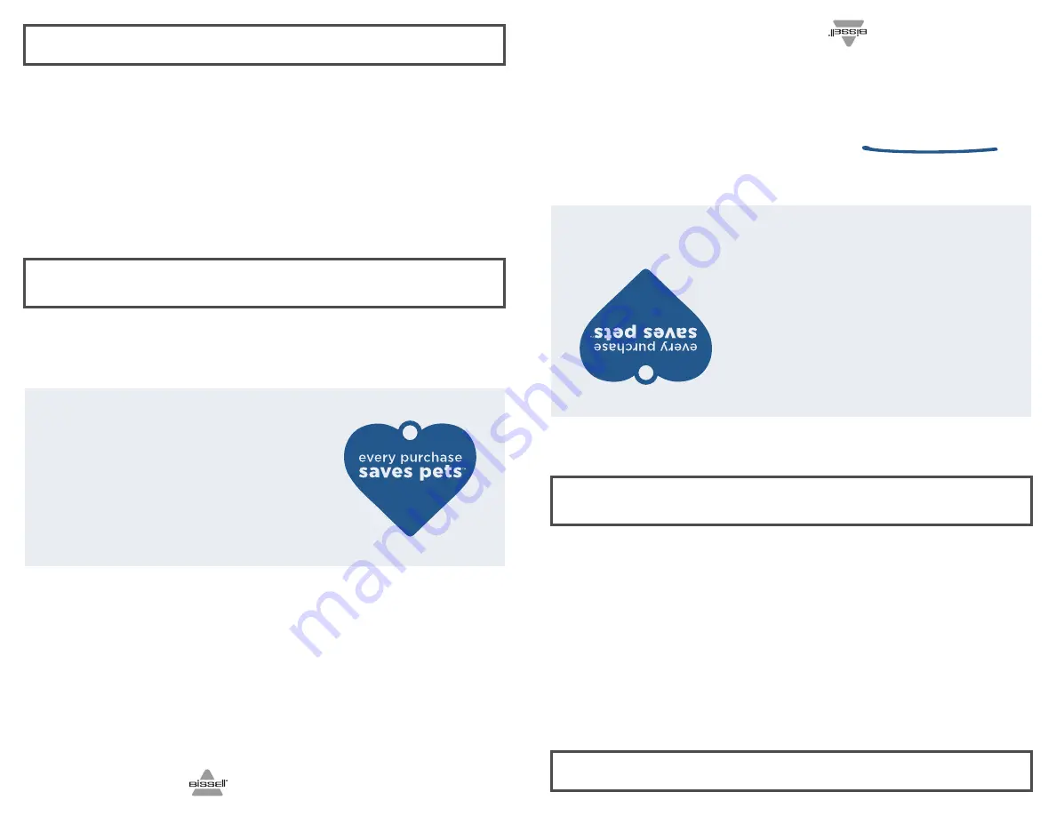 Bissell POWERCLEAN 2035 Series User Manual Download Page 12